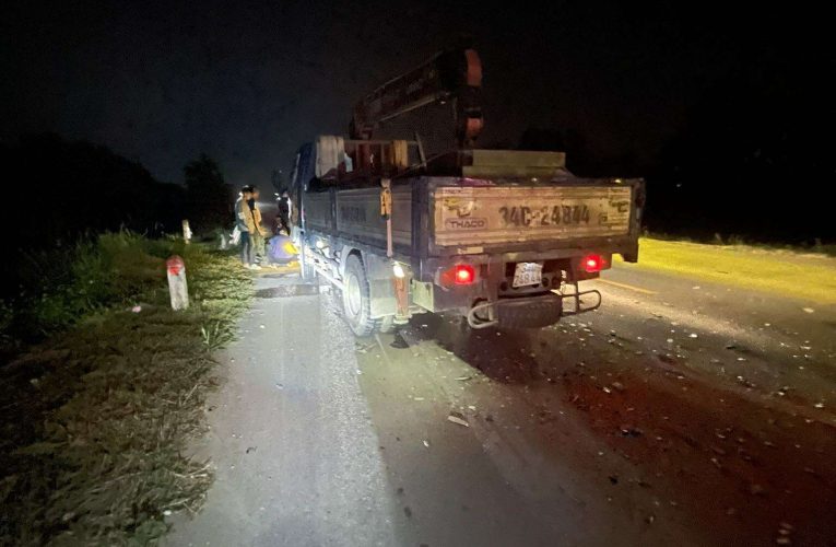 Toàn cảnh vụ TNGT vừa xong ở Ân Thi