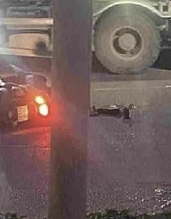 Ảnh vụ TNGT.  Yếu tim không nên xem.