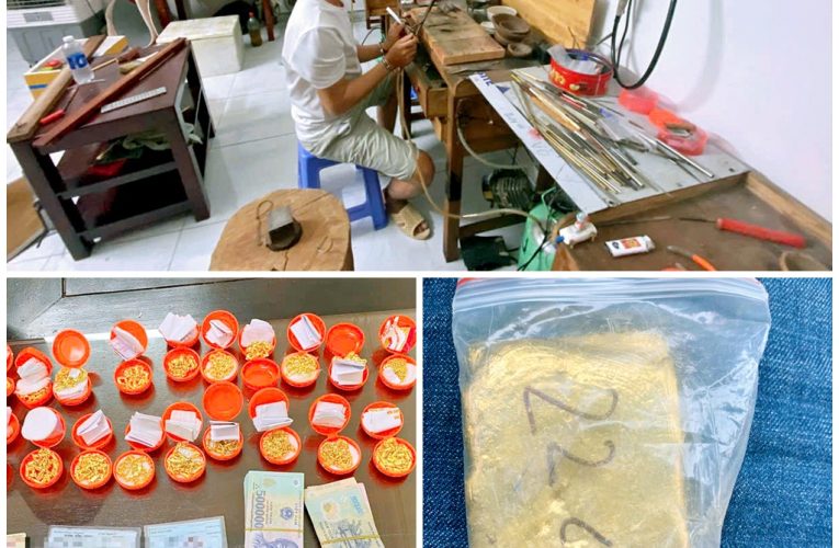 Công an tỉnh Ninh Bình vừa triệt phá nhóm đối tượng có hành vi ‘đào lửa’, chiếm đoạt tài sản dưới hình thức bán vàng g-iả tại các cửa hàng kinh doanh vàng trên địa bàn tỉnh và nhiều địa phương trên cả nước