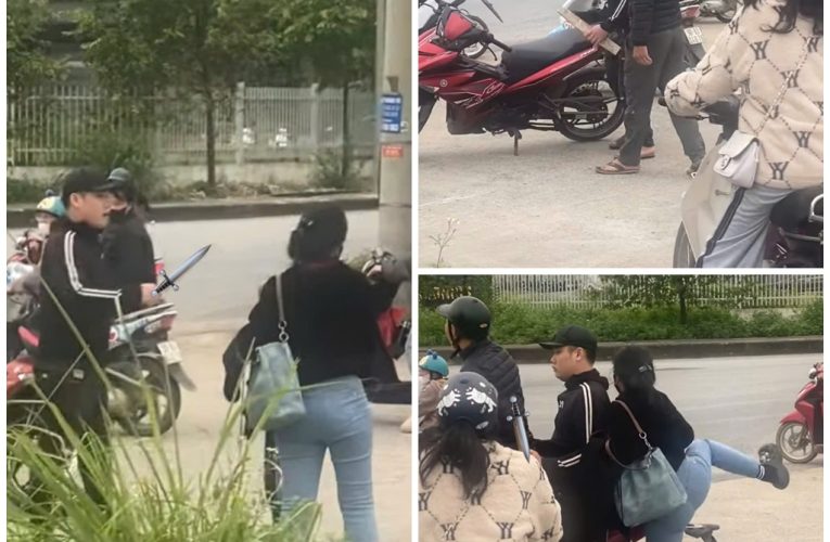 VIDEO: A zai mang ‘hàng lạnh’ đến cổng công ty