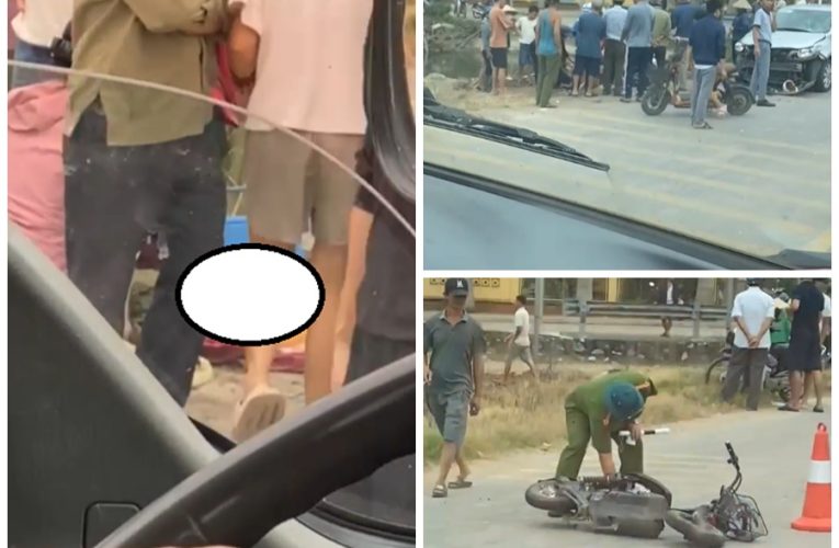 VIDEO: Hiện trường vụ TNGT tại đường mới Xuân Trường