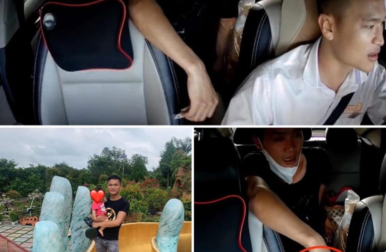 [Video] Người bố cố dúi tờ 200 nghìn vào tay tài xế, nhưng anh nhất quyết không nhận