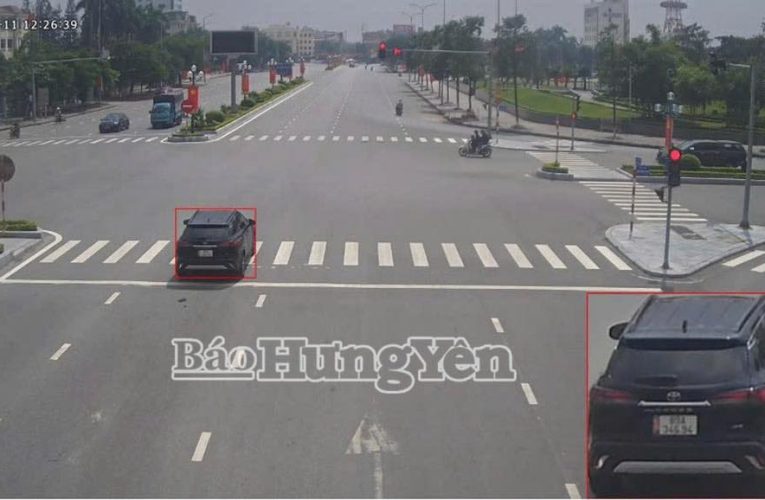 Phạt nguội 10 trường hợp vi phạm quy định về bảo đảm an toàn giao thông