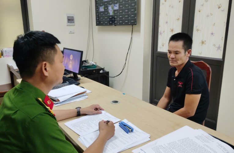 Công an xã Nghĩa Dân bắt giữ nhóm đối tượng đánh bạc tại thùng container