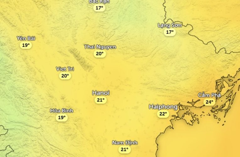 Miền Bắc tăng nhiệt từ ngày mai, dự báo Hà Nội sẽ hết lạnh và trời chuyển mát