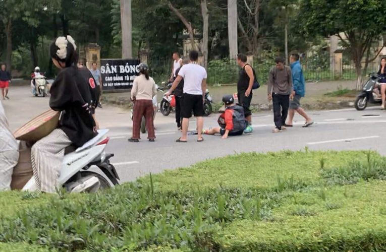 VIDEO vụ TNGT vừa xong ở TP Hưng Yên