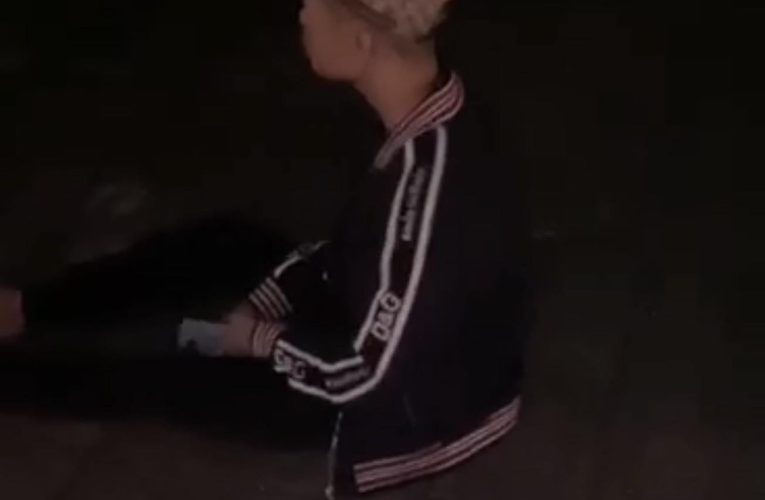 Thanh niên nghi đang phe ở đường 379 Ecopark – Văn Giang