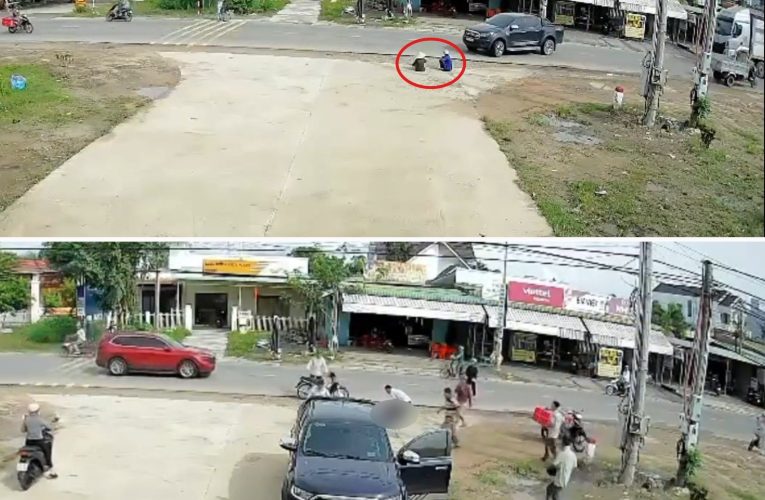 Vjdeo: 2 cụ già ngồi ven đường thì b;ị xe tải … Cân nhắc khj xem