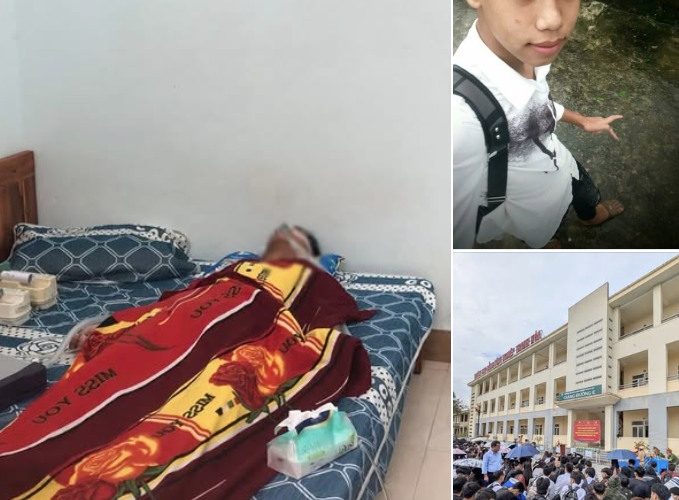 Một nam sinh bị đ-ánh trọng thương trong trường học ở Thanh Hóa