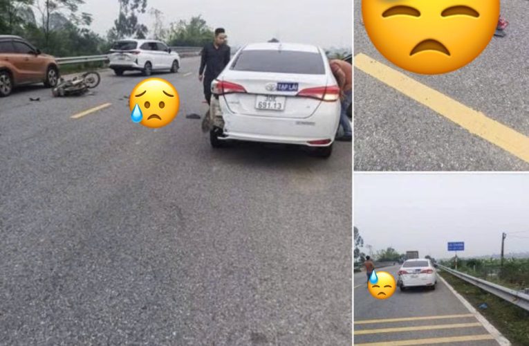 Hiện trường vụ TNGT Vụ Bản