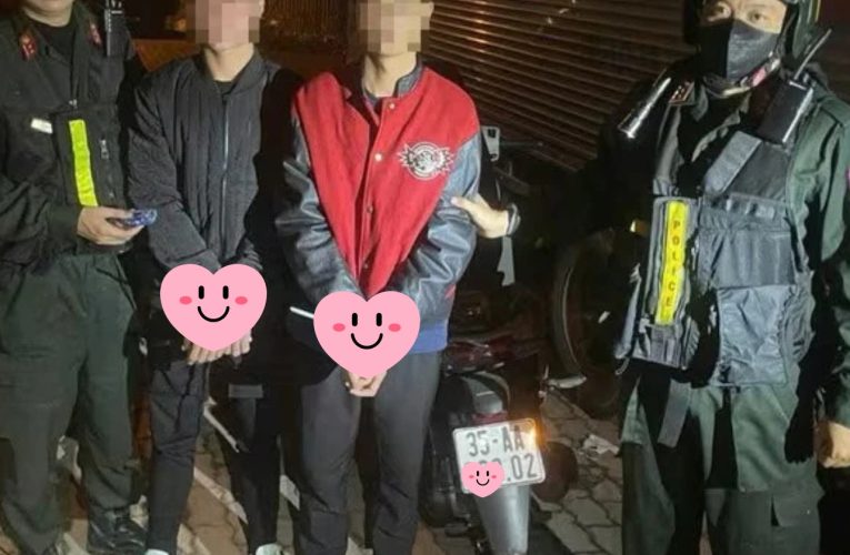 Pháp luật Nhóm thanh niên đang ‘hú-t c-ầ-n’, bị tổ công tác 141 tuần tra phát hiện