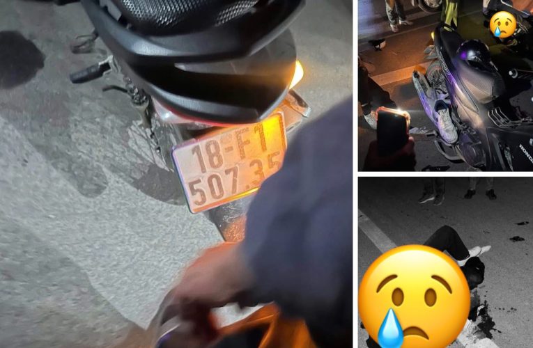 Hiện trường TNGT ở Xuân Trường – Nam Định cũ