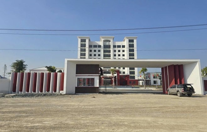 Cận cảnh trường Đại học gần 770 tỉ đồng ở Ninh Bình trước ngày khánh thành