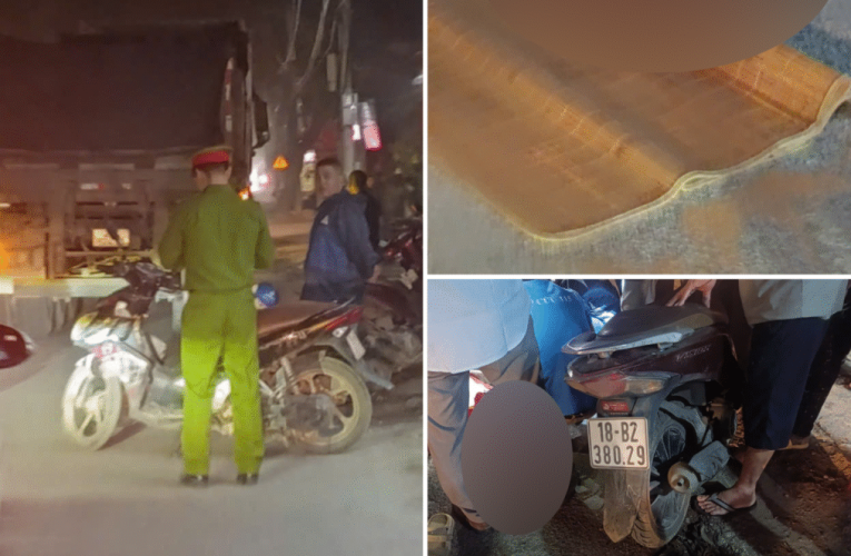 Vụ việc TNGT đường 70 đoạn đường tàu gần tới chỗ cổng vào KĐT An Lạc, Vân Canh