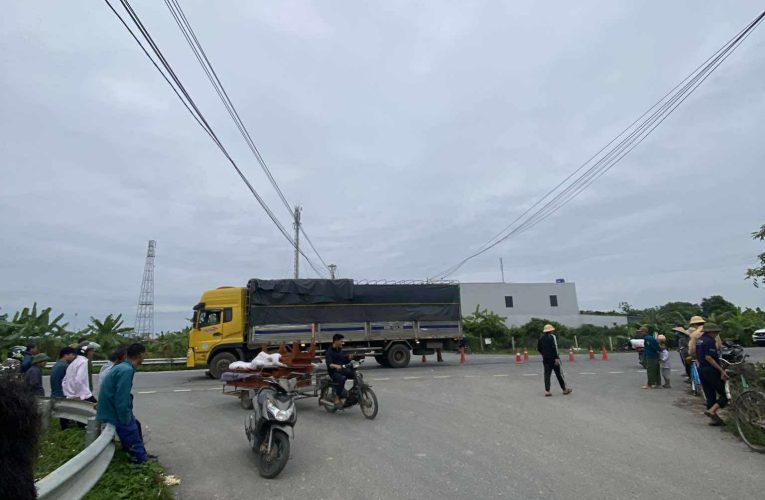 ẢNH TOÀN CẢNH: Hiện trường tngt th:ươg t:âm Ngã 4 Đa Lộc, Ân Thi