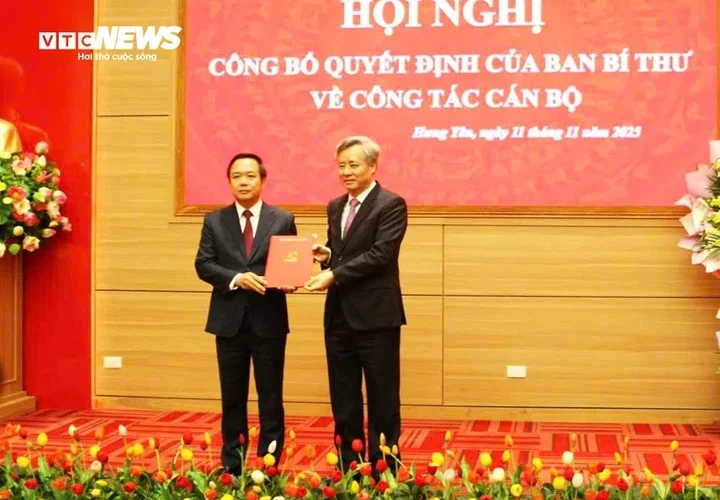 Chủ tịch tỉnh Ninh Bình Phạm Quang Ngọc làm Phó Bí thư Tỉnh ủy Hưng Yên