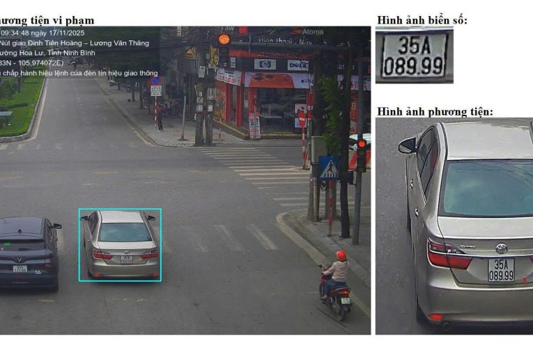 DANH SÁCH CÁC PHƯƠNG TIỆN DÍNH PHẠT NGUỘI TỪ 17/11 ĐẾN 25/11