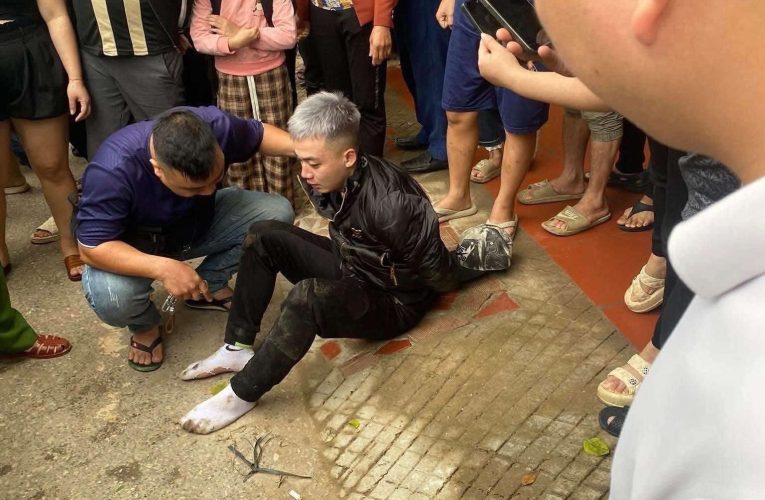 Cướp tiệm vàng ở Thái Nguyên bị người dân vây bắt