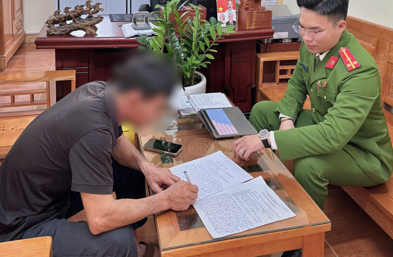 Công an xã Bắc Thái Ninh xử lý trường hợp đăng tải thông tin bôi nhọ, xúc phạm danh dự người khác trên mạng xã hội