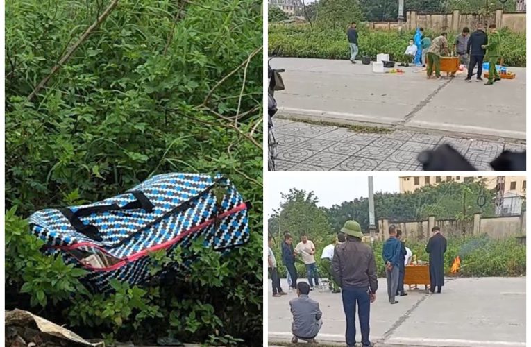 [VIDEO] Hiện trường phát hiện chiếc túi