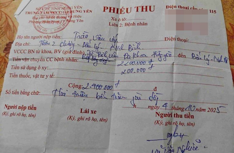 Thu hồi giấy phép hoạt động của Trung tâm vận chuyển cấp cứu 115 Hưng Yên