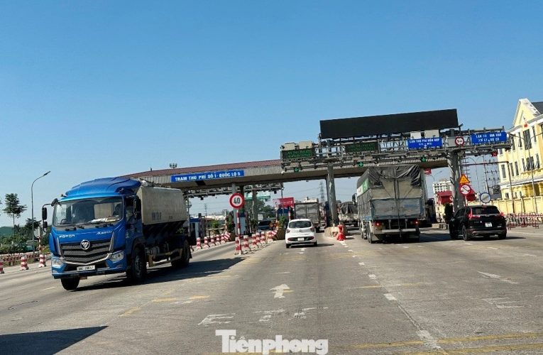 Hiện trạng trạm thu phí trên quốc lộ 5 vừa có đề xuất di dời