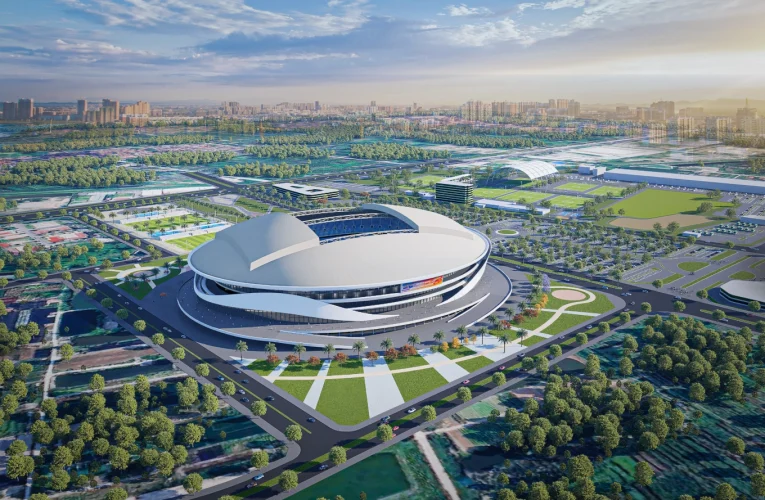 Toàn cảnh khu vực sắp xây sân vận động lớn nhất Việt Nam tại Hưng Yên: Sức chứa gấp rưỡi sân Mỹ Đình, do Vinhomes xây dựng