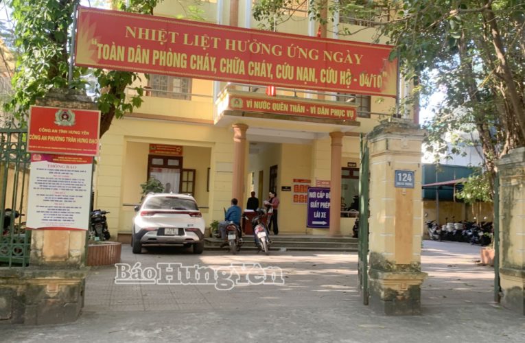 Hưng Yên: Thay đổi địa điểm tiếp nhận hồ sơ cấp đổi, cấp lại giấy phép lái xe