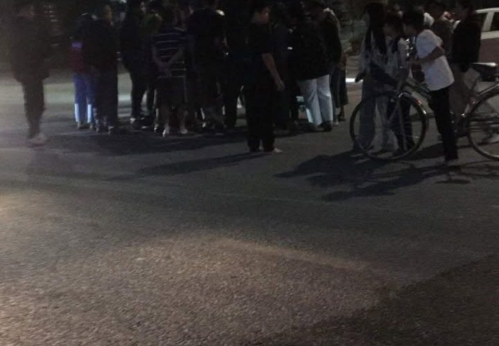 Ảnh hiện trường chợ Châu Sơn