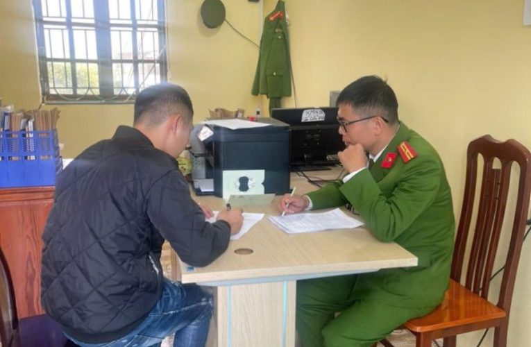 Công an xã Quỳnh An phát hiện trường hợp có bình luận xấu độc trên mạng xã hội