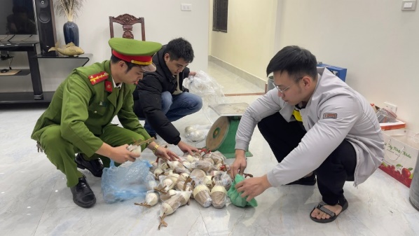 Công an xã Bình Nguyên: Bắt đối tượng có hành vi sản xuất ph-áo n-ổ