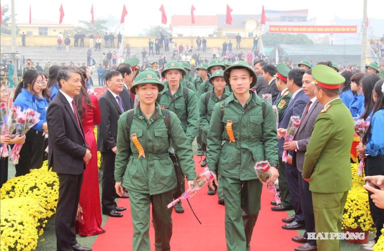 Hải Phòng hỗ trợ mỗi thanh niên nhập ngũ 10 triệu đồng