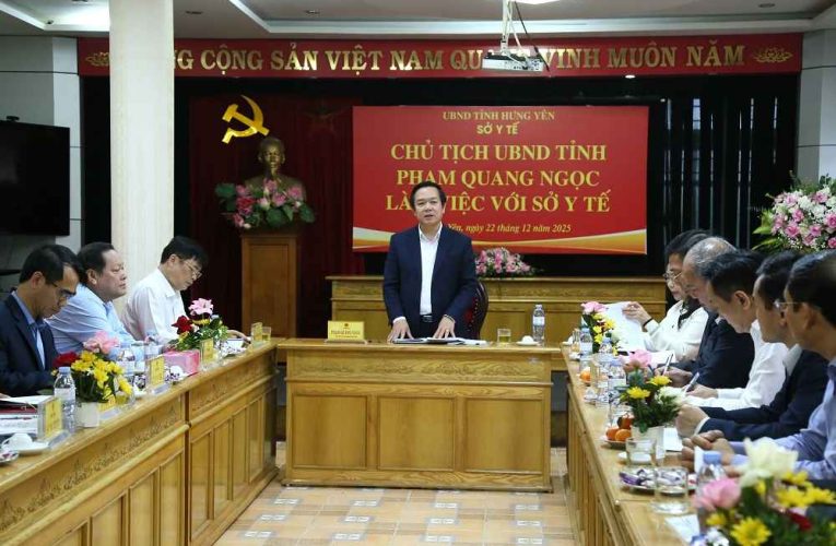 Đề xuất xây dựng 3 bệnh viện đạt phân cấp chuyên sâu tại Hưng Yên