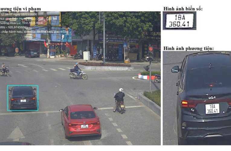 Thông báo danh sách 74 phương tiện dính phạt nguội trên địa bàn tỉnh Ninh Bình