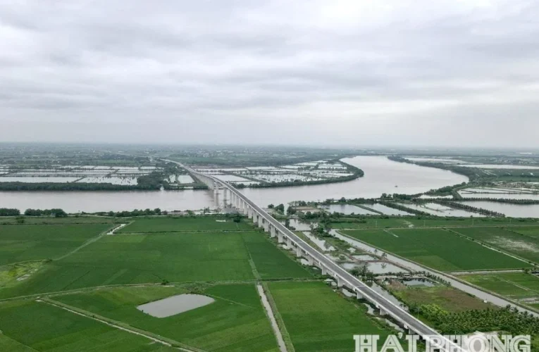 Xây dựng cầu Văn Úc 2 với tổng vốn đầu tư 2.068 tỷ đồng