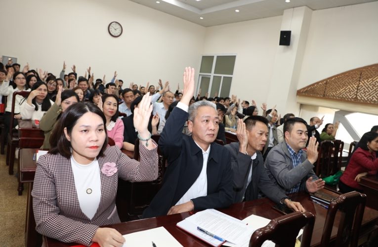 100% cử tri đồng ý giới thiệu Bí thư Tỉnh ủy Ninh Bình Đặng Xuân Phong ứng cử đại biểu Quốc hội