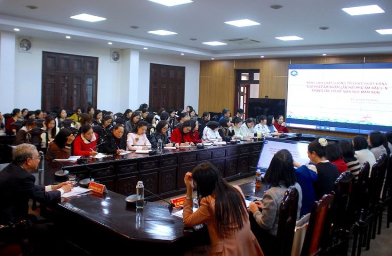 4.194 giáo viên tại Hưng Yên đã khắc phục lỗi phát âm lẫn L – N