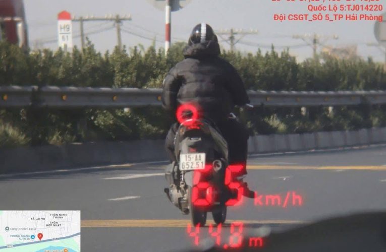 ĐỘI CSGT ĐƯỜNG BỘ SỐ 5 PHÒNG CẢNH SÁT GIAO THÔNG – CATP. HẢI PHÒNG: DANH SÁCH PHÁT HIỆN XỬ PHẠT “NGUỘI”