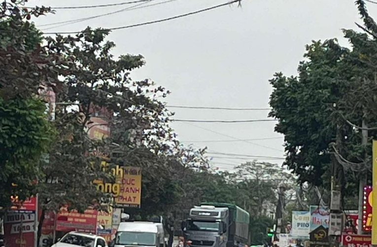 CAM GHI LẠI VỤ TNGT CHIỀU NAY Ở HƯNG HÀ