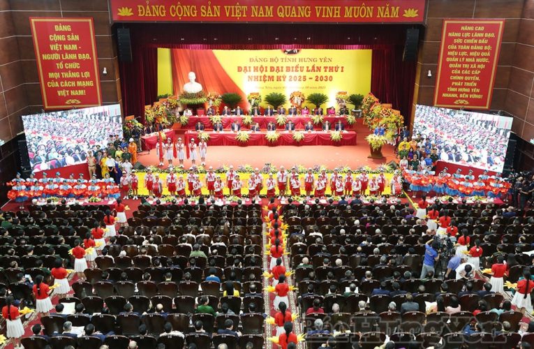 Đảng bộ tỉnh Hưng Yên có 38 đại biểu dự Đại hội đại biểu toàn quốc lần thứ XIV của Đảng