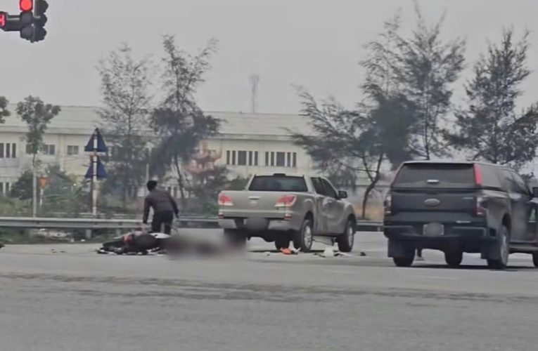 VIDEO Hiện trường vụ TNGT tại Đường Thái Hà nút giao Đông Đô