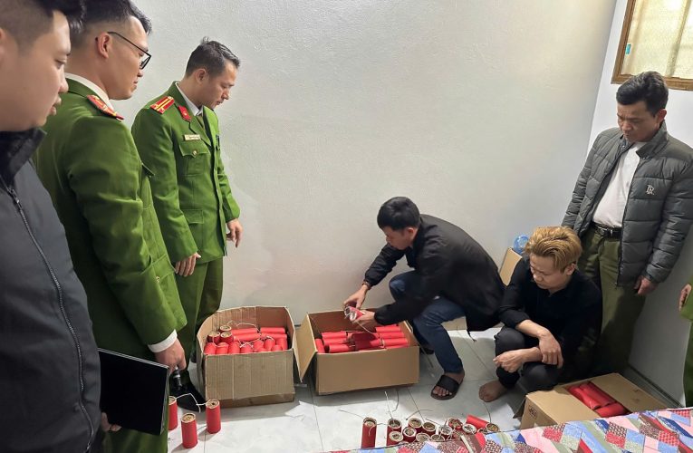 Phòng Cảnh sát kinh tế: Phát hiện, bắt giữ hai đối tượng sản xuất pháo nổ trái phép tại Hưng Yên