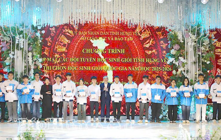 Hưng Yên là 1 trong 10 địa phương có nhiều giải học sinh giỏi quốc gia nhất