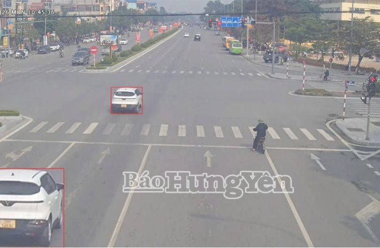 Hưng Yên: Phạt nguội 29 trường hợp vi phạm quy định giao thông