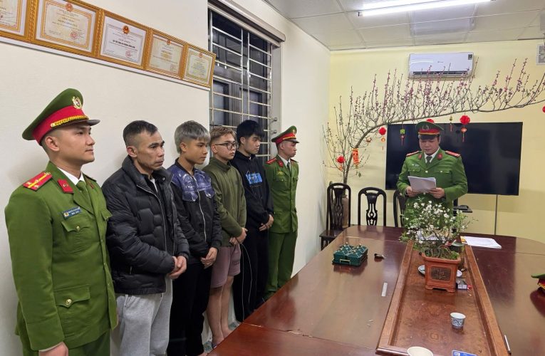 Công an tỉnh Hưng Yên khởi tố nhóm đối tượng về hành vi Cướp tài sản