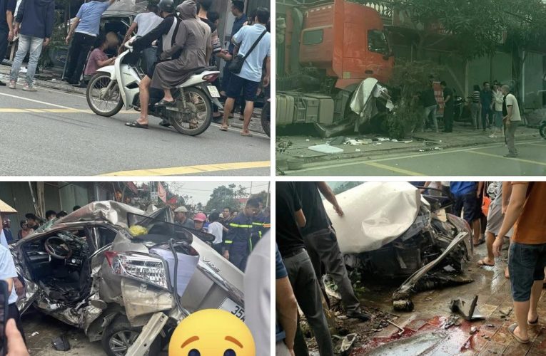 VIDEO: Tai nạn nghiêm trọng tại gần ngã tư Gia Tường