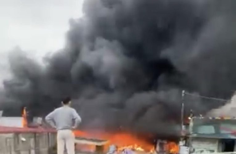 Điều tra nguyên nhân cháy chợ Dành ở Hưng Yên