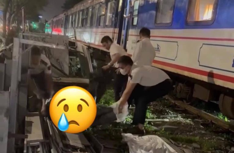 VIDEO: VỤ VAR CHẠM VỚI TÀU HỎA TẠI NGỌC HỒI