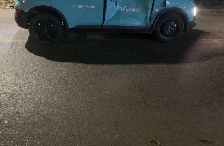 Hiện trường vụ TNGT tại ngã 4 Tiên Tân – Phủ Lý ko che