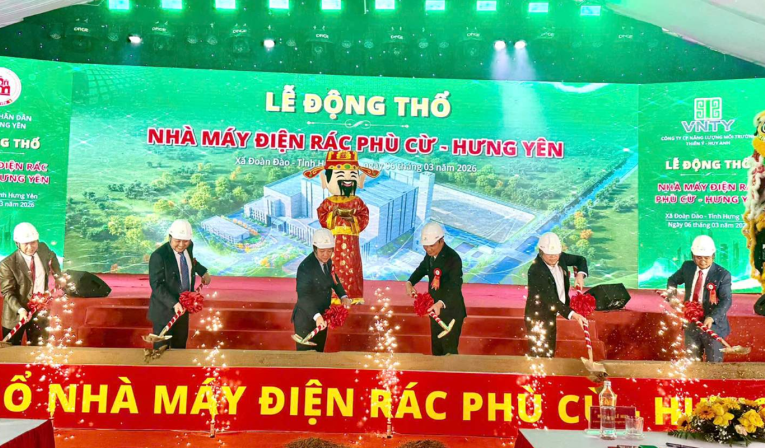 Hưng Yên sắp có nhà máy điện rác 4.000 tỷ đồng, công suất 1.600 tấn/ngày